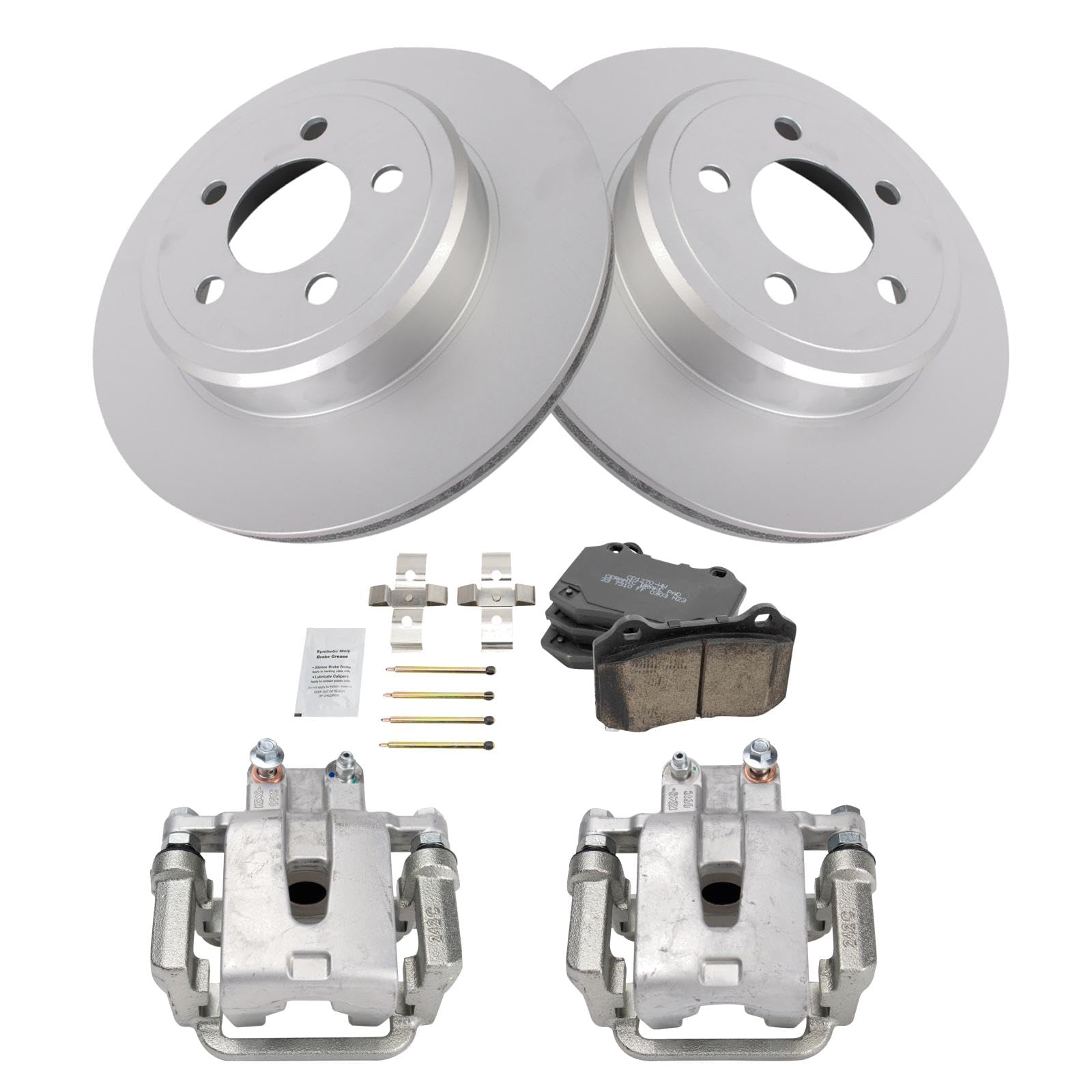 Foto 3 pulgar | Kit De Pastillas De Freno Y Rotor Trq Para Dodge 2014-2015 (5 Piezas) - Venta Internacional.