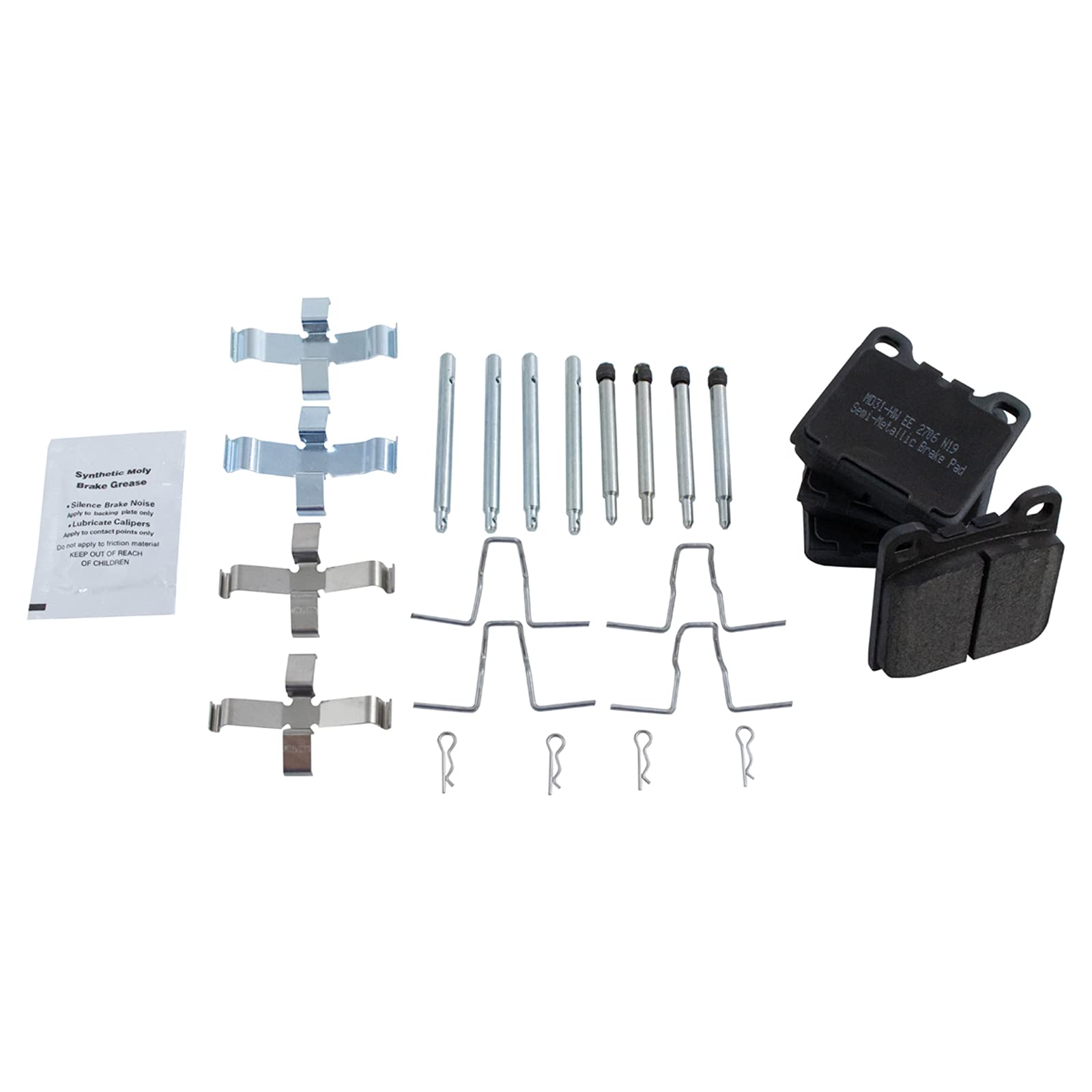 Foto 4 pulgar | Kit De Pastillas De Freno Y Rotor Trq Trasero Semimetálico Para Volvo 850 C70 S70 - Venta Internacional.