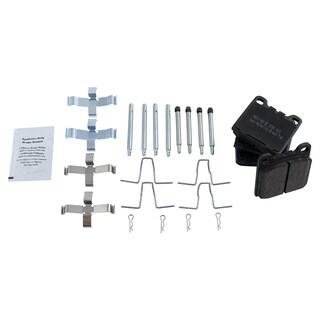 Foto 3 | Kit De Pastillas De Freno Y Rotor Trq Trasero Semimetálico Para Volvo 850 C70 S70 - Venta Internacional.
