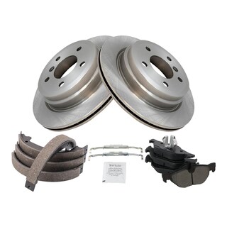 Foto 2 | Kit De Pastillas De Freno Y Rotor Trq Trasero Semimetálico Para Bmw 328i 07-12 - Venta Internacional.