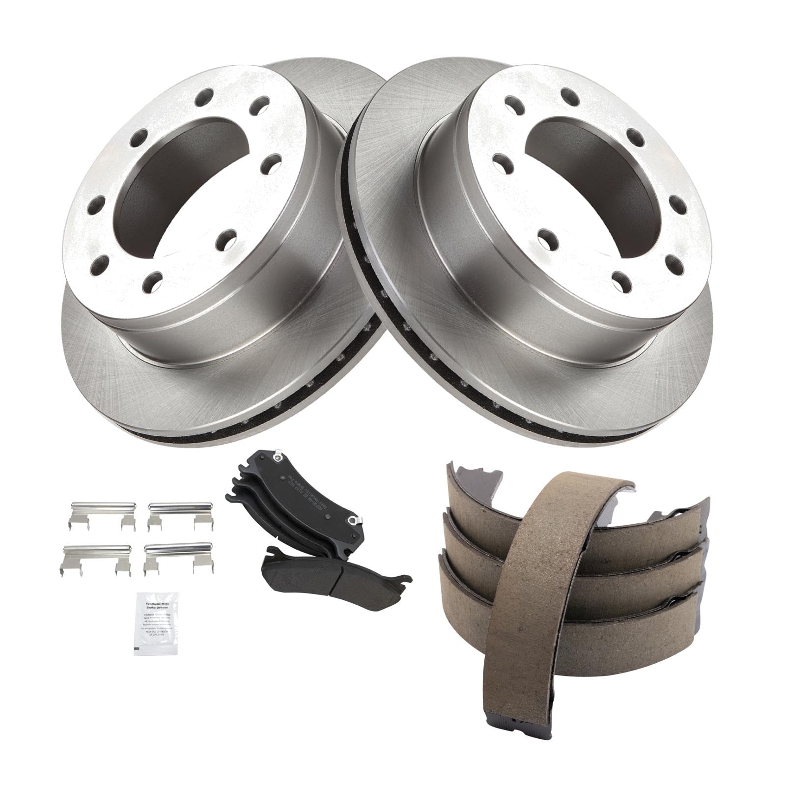 Foto 2 pulgar | Kit De Pastillas De Freno Y Rotor Trq Trasero Para Chevrolet Gmc 2010-13 - Venta Internacional.