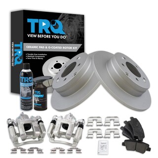 Foto 1 | Kit De Pastillas De Freno Y Rotor Trq Trasero Para Hyundai Sonata 14-15 Kia Optima De 15 Pulgadas - Venta Internacional.