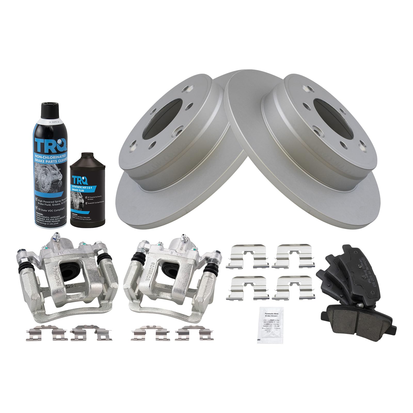 Foto 3 pulgar | Kit De Pastillas De Freno Y Rotor Trq Trasero Para Hyundai Sonata 14-15 Kia Optima De 15 Pulgadas - Venta Internacional.