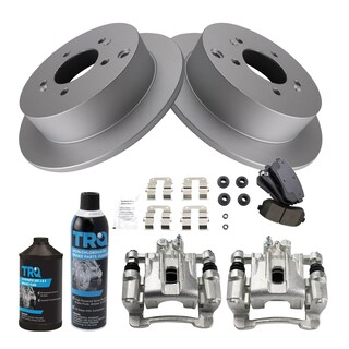Foto 2 | Kit De Pastillas De Freno Y Rotor Trq Trasero Para Hyundai Tucson Y Kia - Venta Internacional.