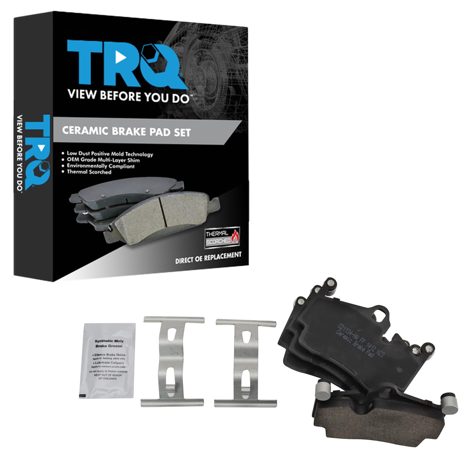 Foto 1 | Pastillas De Freno Cerámicas Trq Traseras Para Porsche 2005-2018 - Venta Internacional.