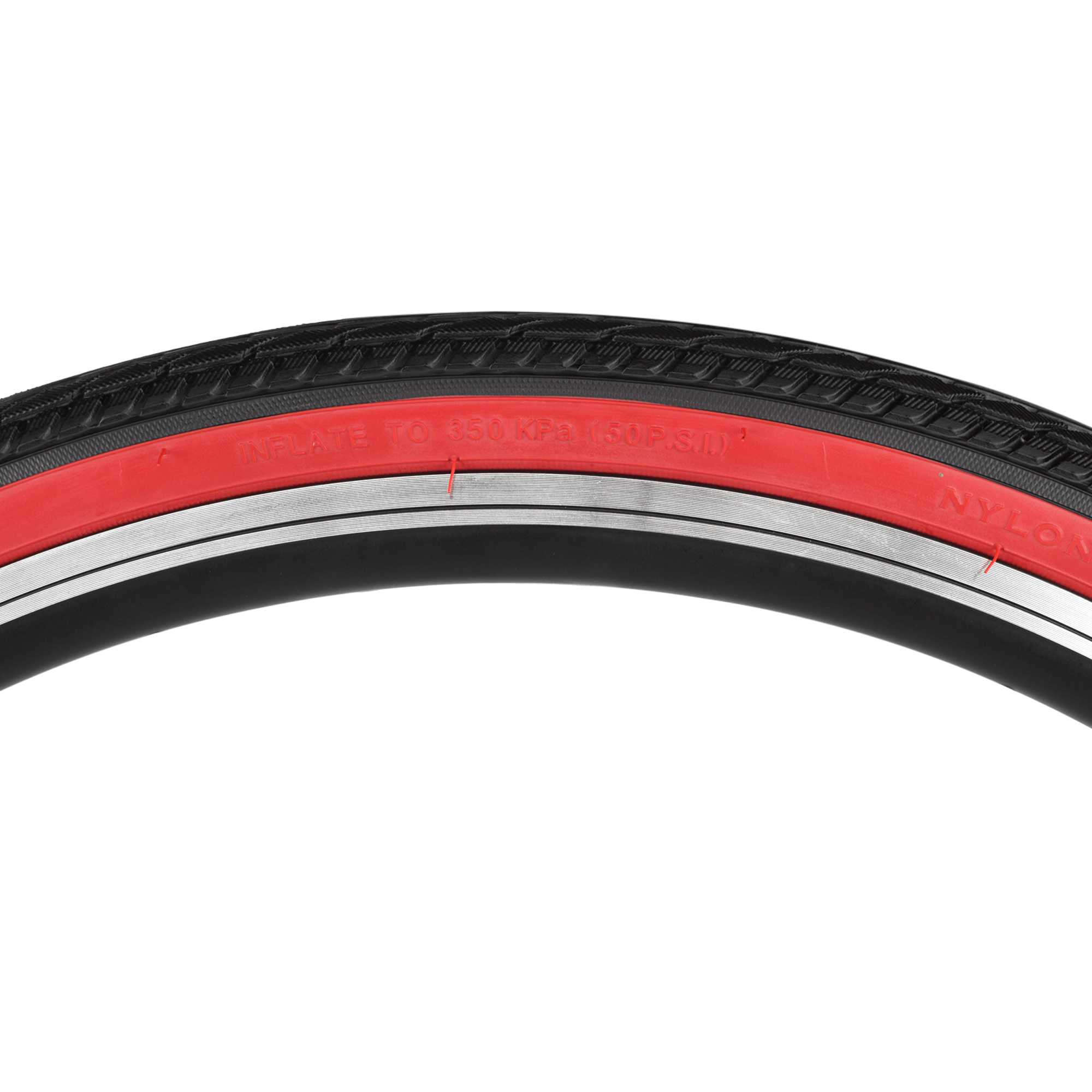 Foto 5 pulgar | Llanta para Bicicleta Wanda color Negro con Rojo J1024 R26 X 1.5 City Arrow