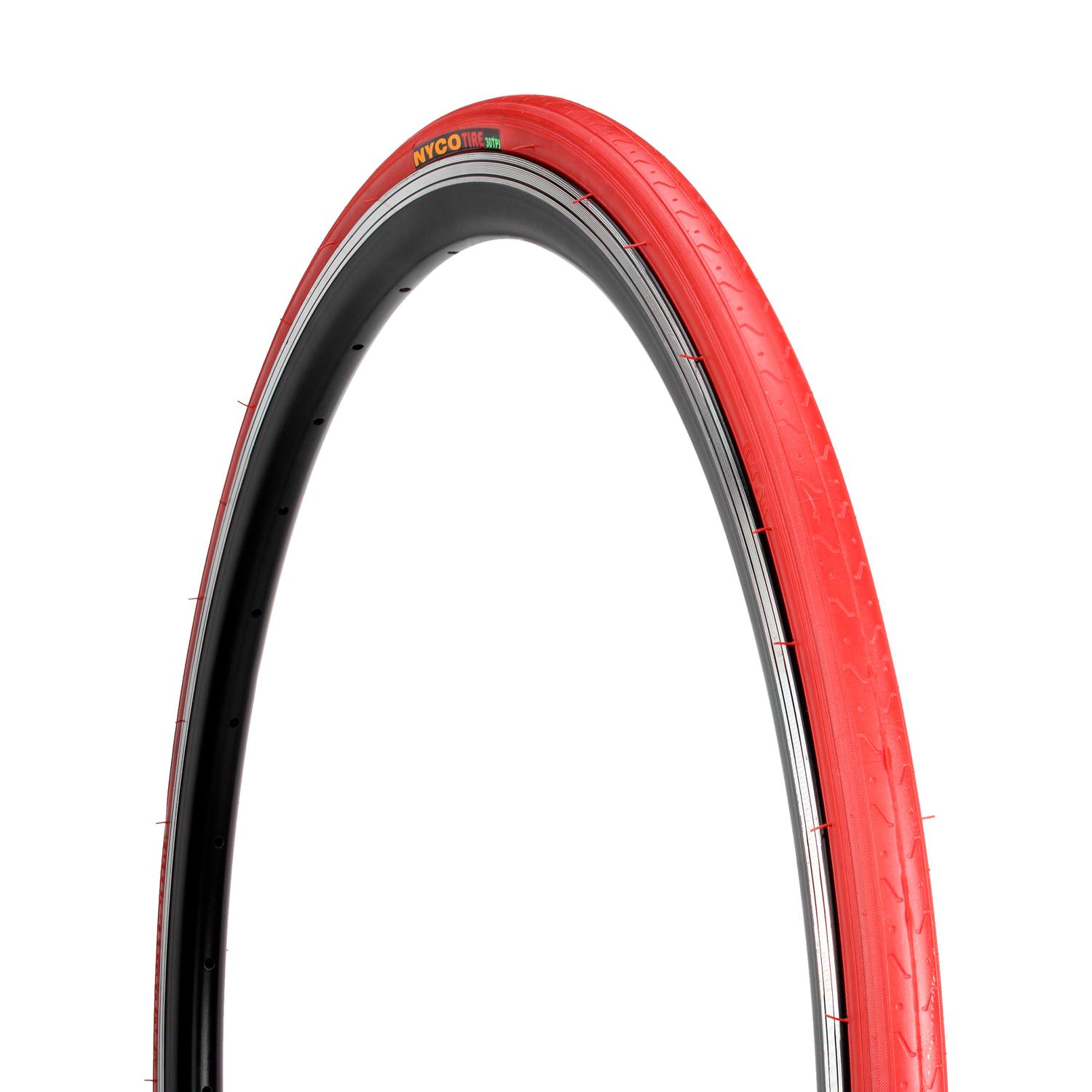 Foto 3 pulgar | Llanta para Bicicleta R700 X 23c Nyco Hy031 color Rojo