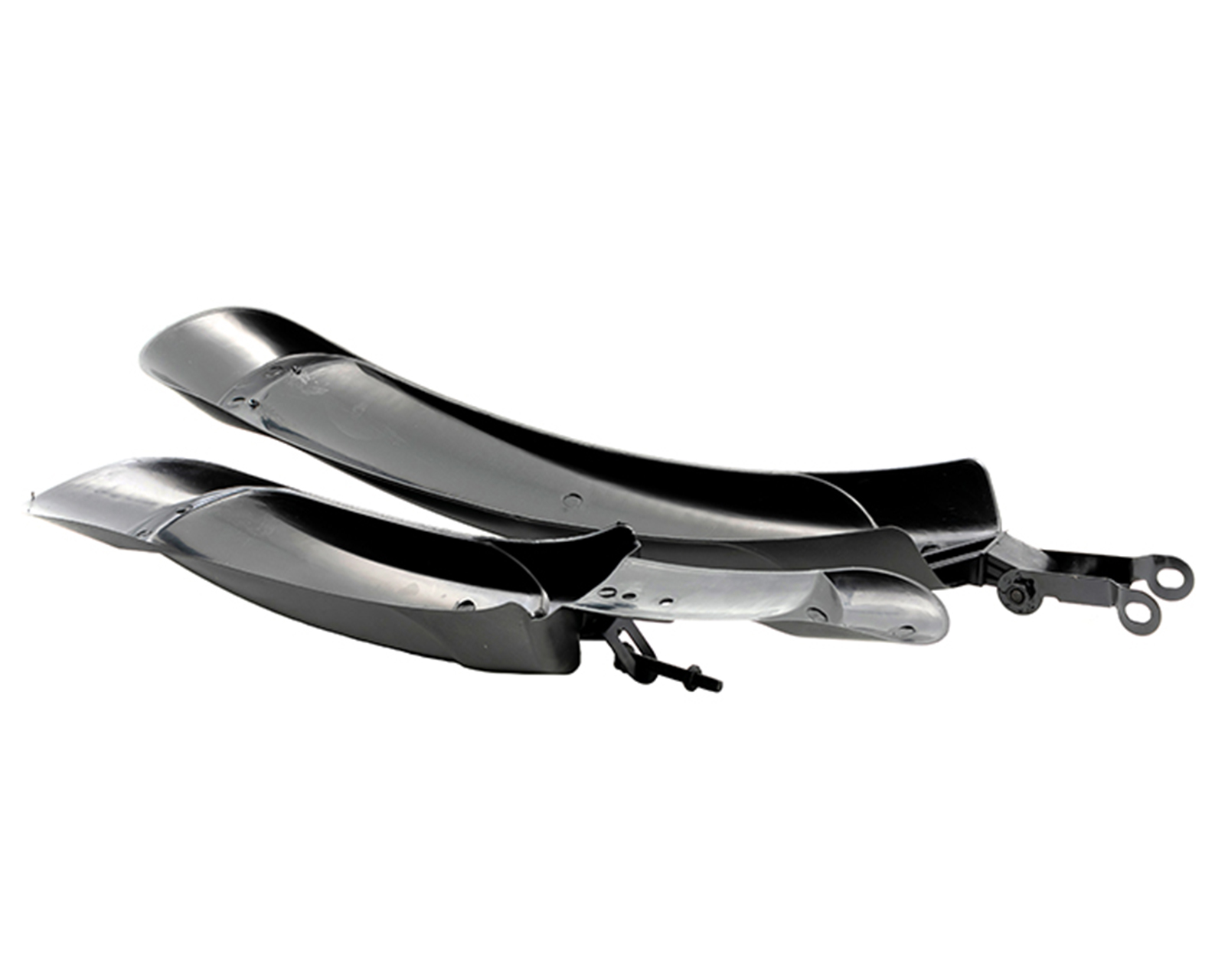 Foto 5 | Paquete 5 Pares Salpicaderas Para Bicicletas Mtb Negro R26 Pvc