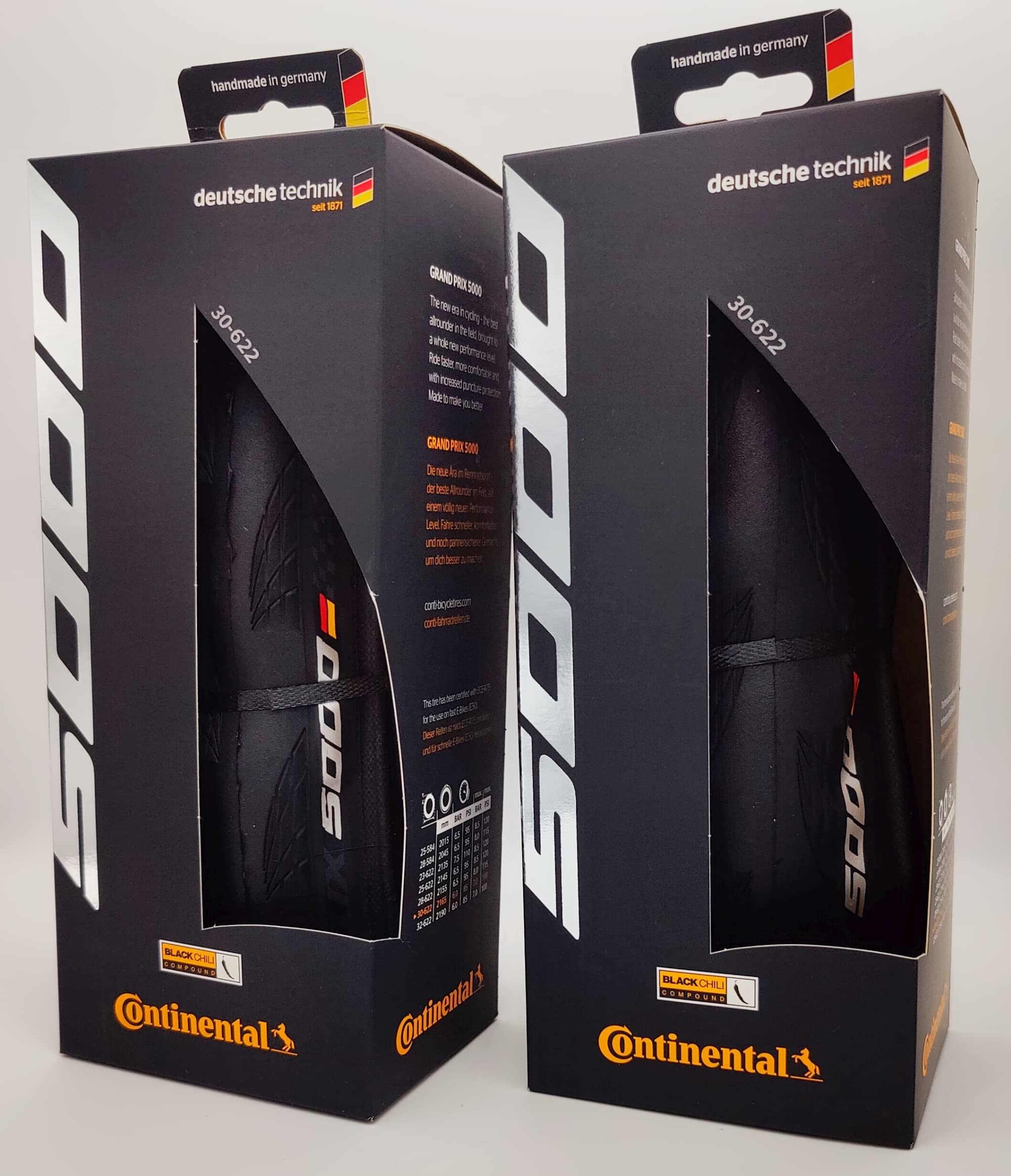 Foto 2 pulgar | Neumáticos Continental Grand Prix 5000 Road Race 700x30c Negros - Venta Internacional.