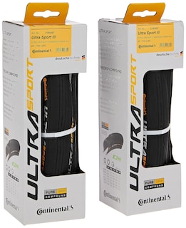 Foto 1 | Neumáticos Continental Ultra Sport Iii Negros Plegables Puregrip 700x25c, Juego De 2 - Venta Internacional.