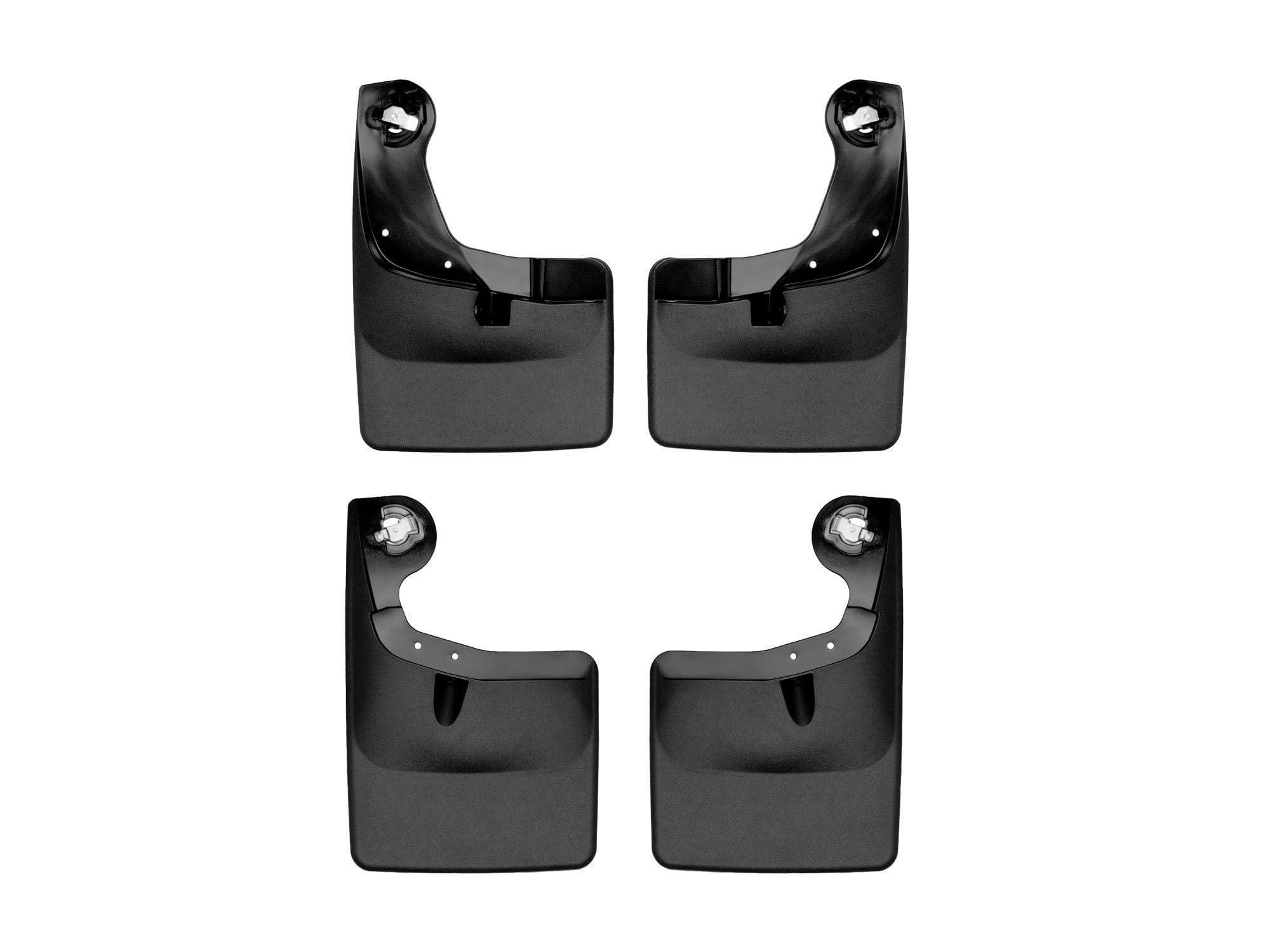 Foto 2 pulgar | Guardabarros Weathertech Para Ford F-150, Conjunto Delantero Y Trasero, Color Negro - Venta Internacional.