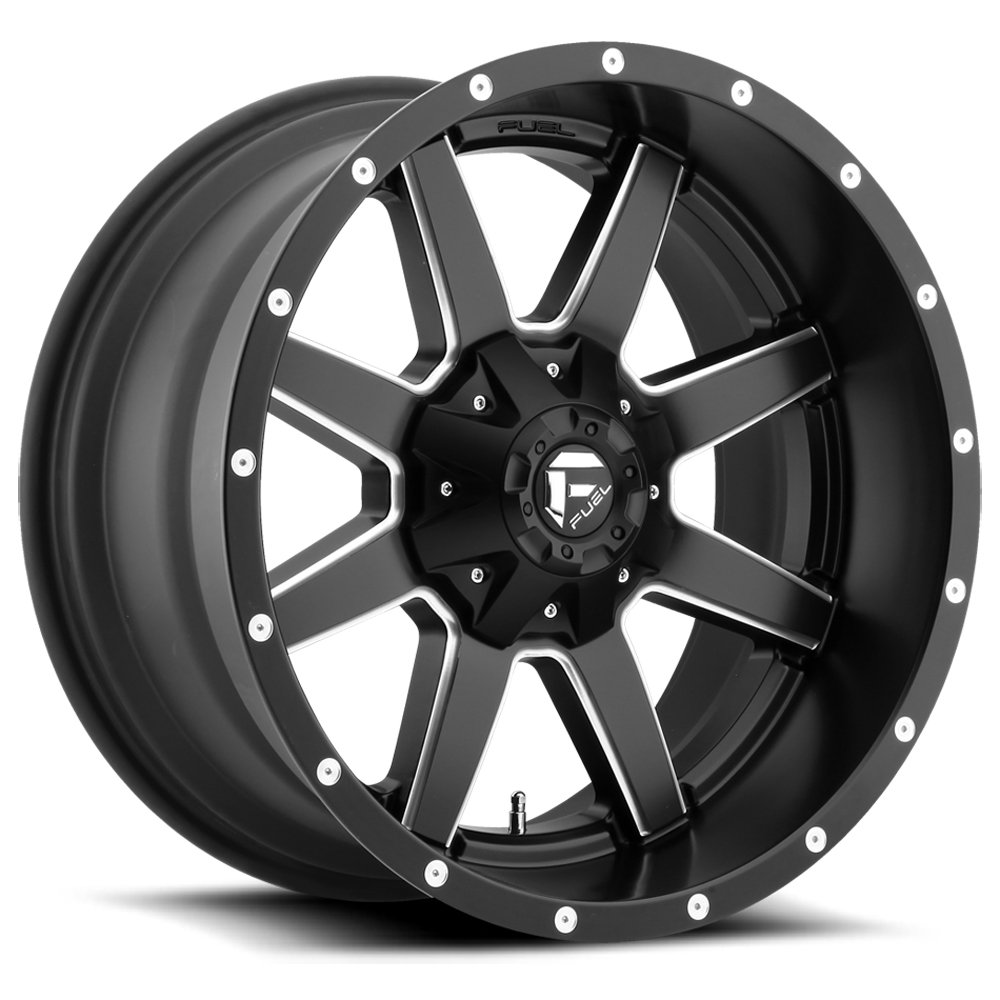 Foto 4 pulgar | Llanta Fuel Off-road D538 Maverick 20x9 Negra Mate Fresada - Venta Internacional.