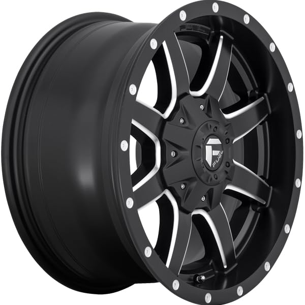 Foto 6 pulgar | Llanta Fuel Off-road D538 Maverick 20x9 Negra Mate Fresada - Venta Internacional.