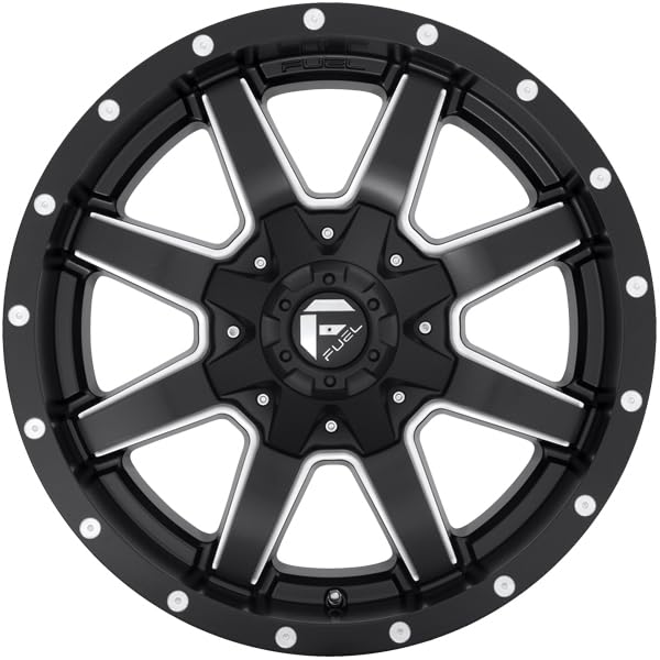 Foto 7 pulgar | Llanta Fuel Off-road D538 Maverick 20x9 Negra Mate Fresada - Venta Internacional.