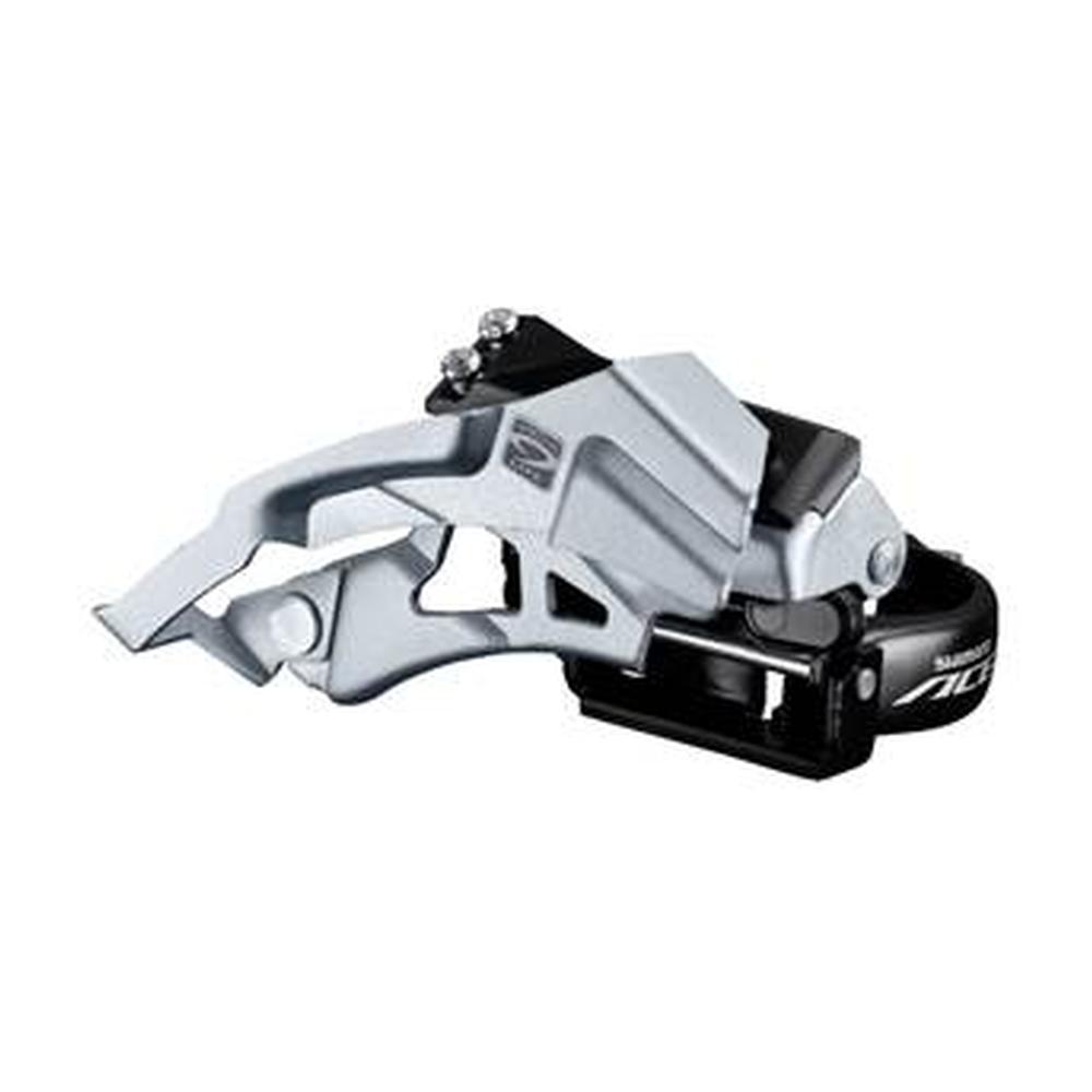 Desviador Delantero Para Bicicleta Shimano 34.9mm 9 Velocidades Fd-m3000 Color Plata