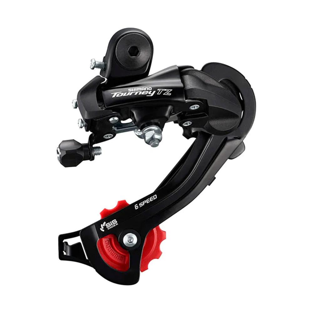 Cambio Trasero Directo para Bicicleta Shimano 6 Pasos Rd-tz500 color Negro