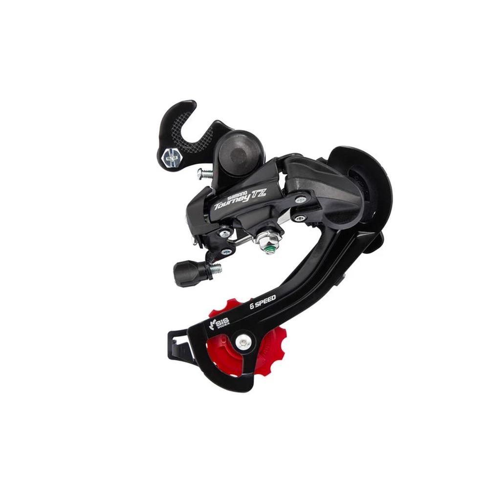 Cambio Trasero Para Bicicleta Shimano 6 Pasos Gs Rd-tz500 Color Negro