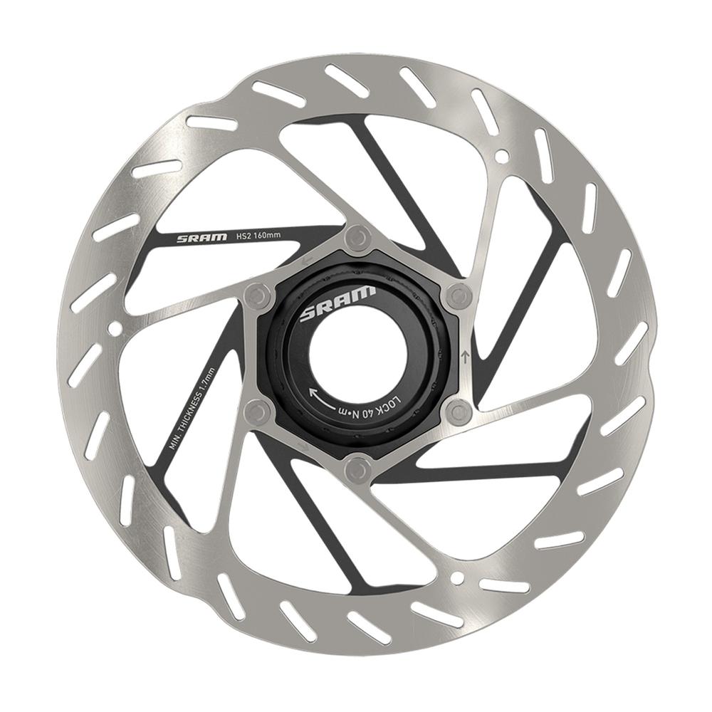 Disco Rotor Para Freno Bicicleta Hs2 160mm Center Lock Sram