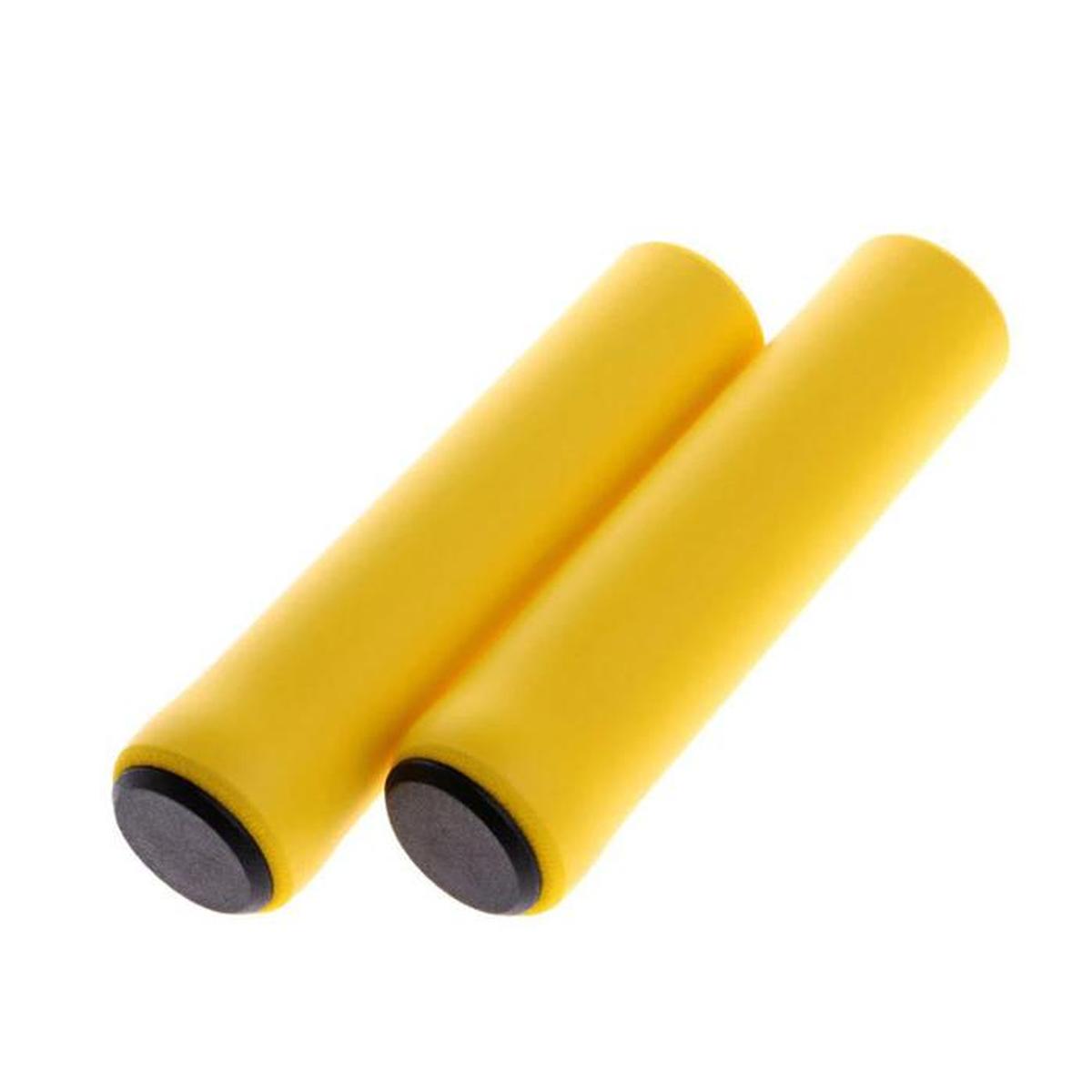 Par de Empuñaduras Antideslizantes Xtream Boom Mxphl-002 color Amarillo