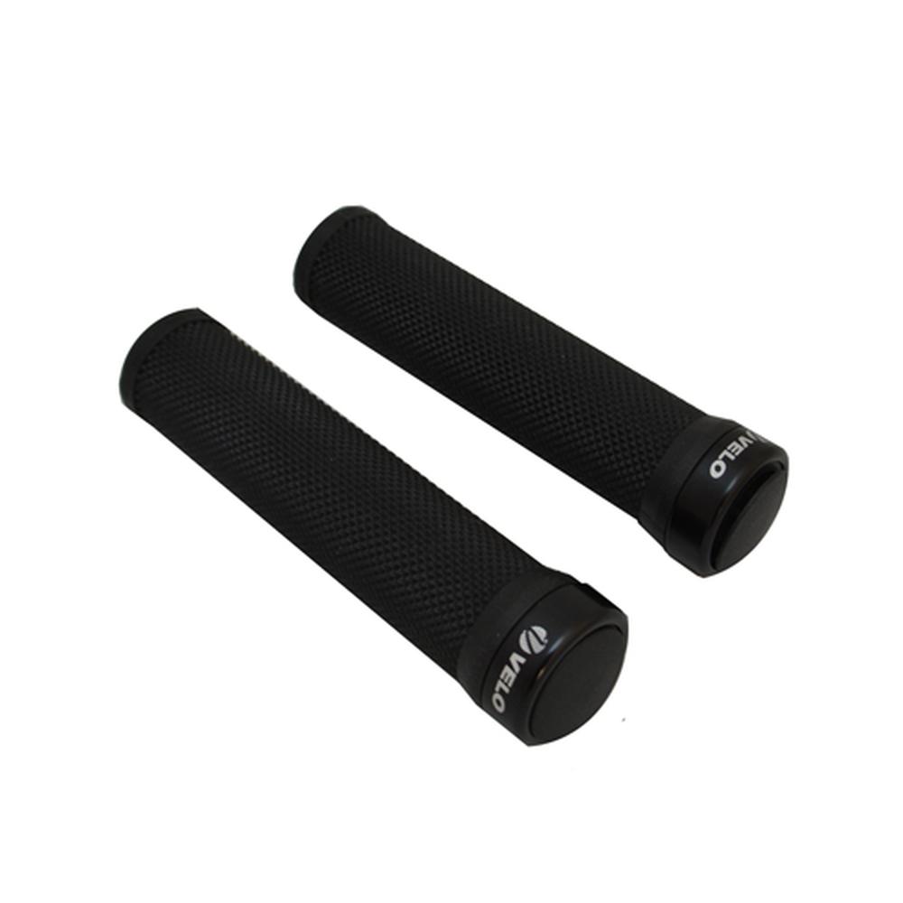 Puños Para Bicicleta Mtb 130mm color Negro Mtb Antiderrapante Velo