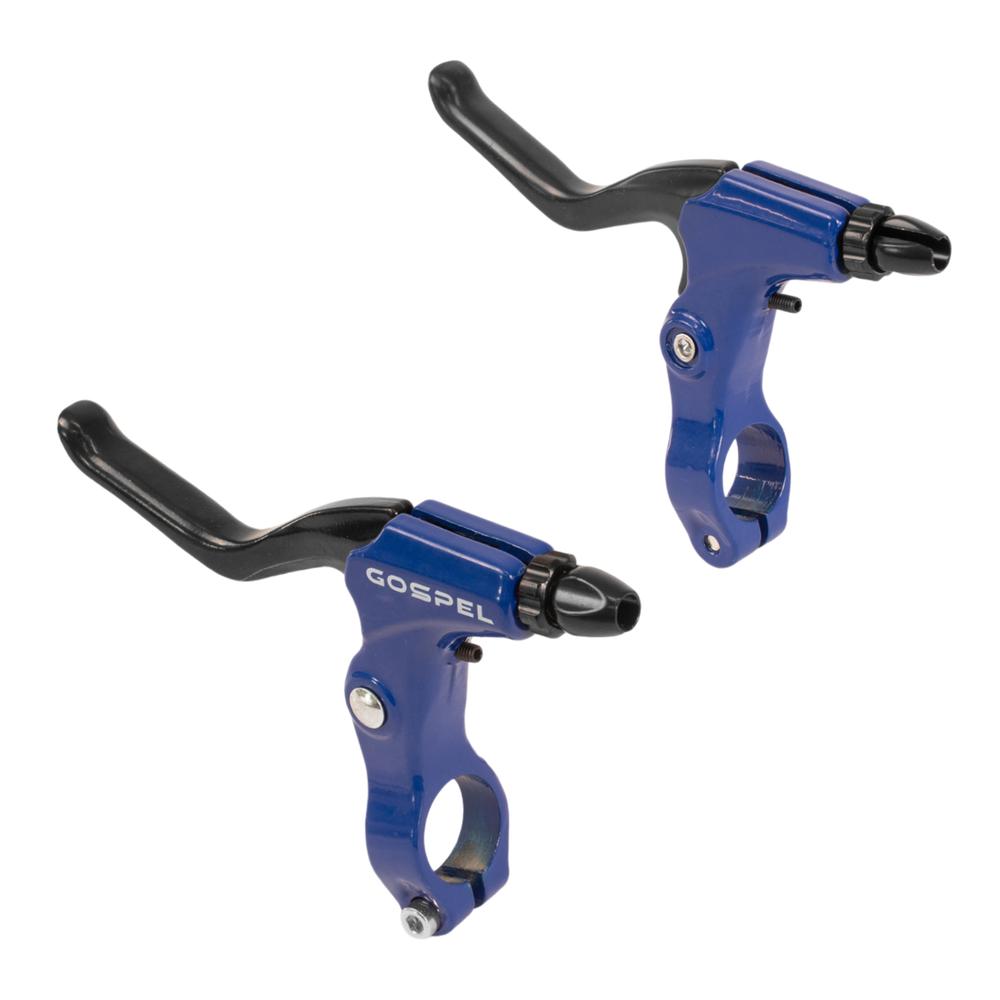 Foto 1 | Palancas De Freno Para Bicicleta De Montaña Aluminio Azul / Negro Gospel