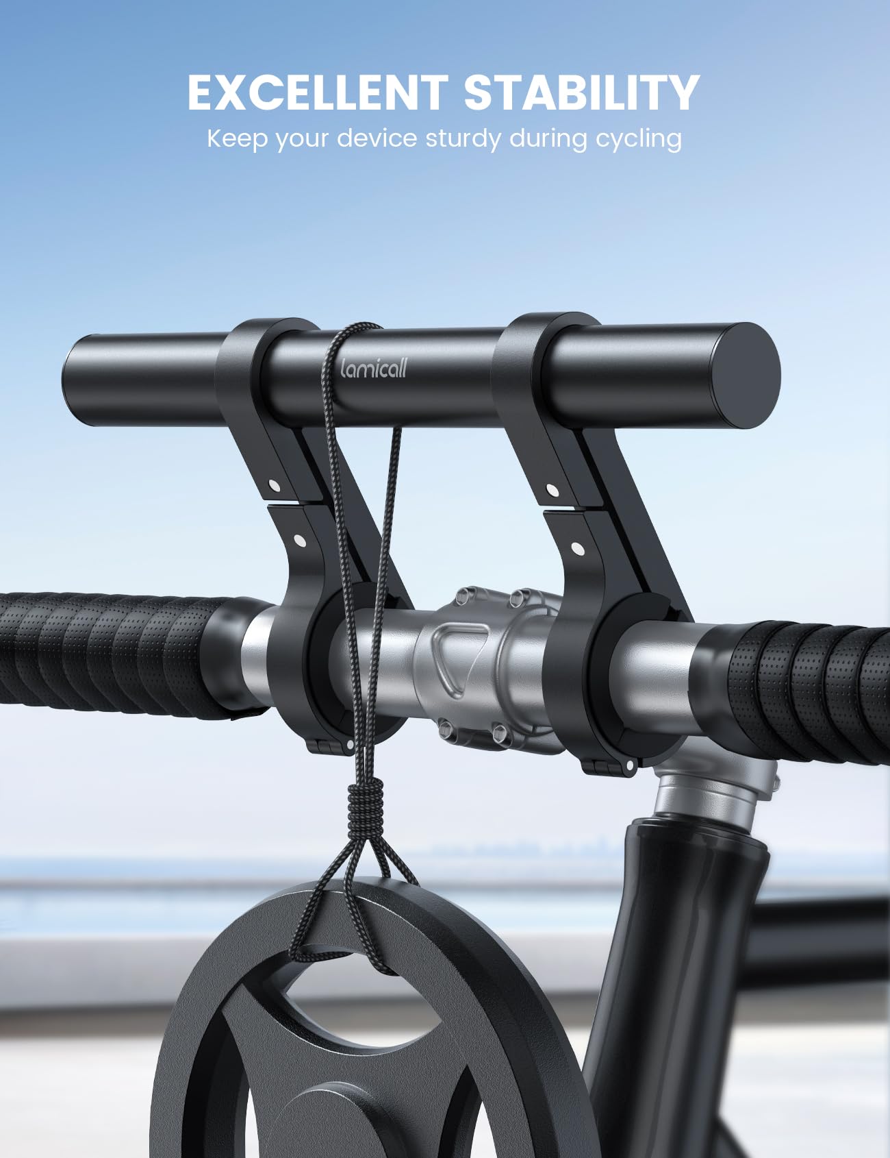 Foto 4 pulgar | Extensor De Manillar Lamicall Bike, Aleación De Aluminio, 20-34 Mm - Venta Internacional.