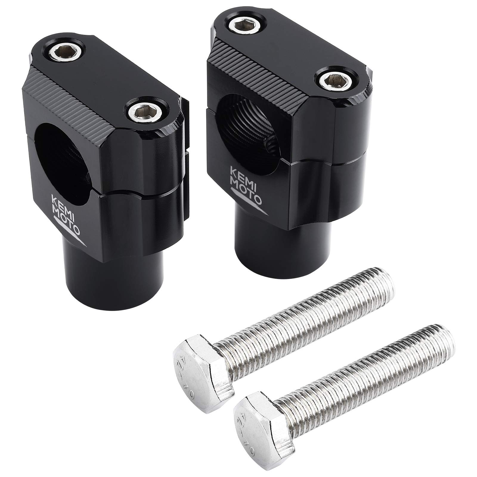 Foto 1 | Elevadores De Manillar De Motocicleta Kemimoto De Aleación De Aluminio De 25 Mm - Venta Internacional.