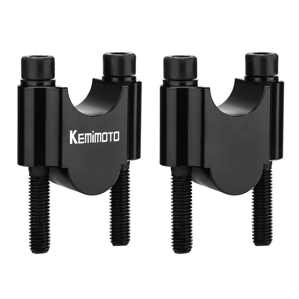 Foto 2 pulgar | Elevadores De Manillar De Motocicleta Kemimoto De Aleación De Aluminio De 7/8 Pulgadas - Venta Internacional.