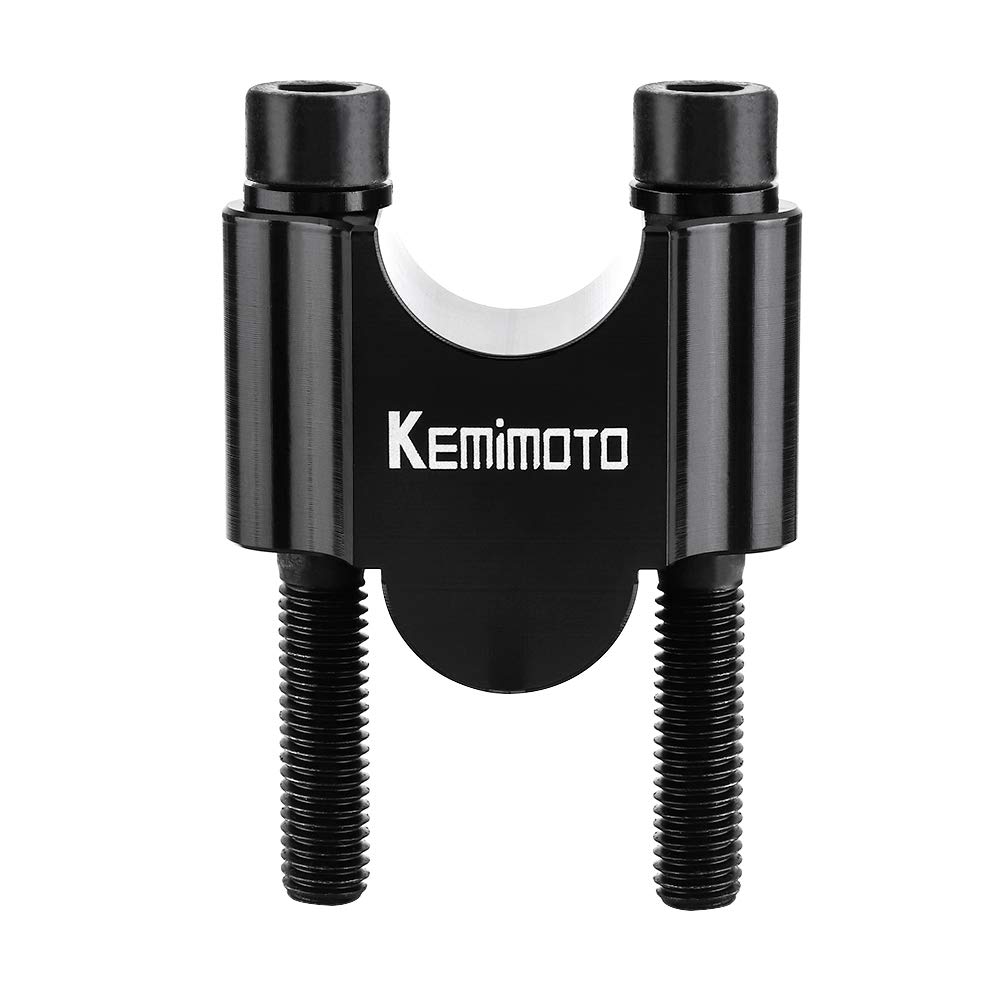 Foto 4 pulgar | Elevadores De Manillar De Motocicleta Kemimoto De Aleación De Aluminio De 7/8 Pulgadas - Venta Internacional.