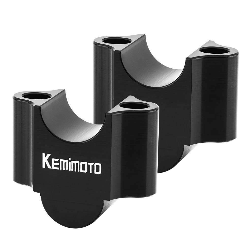 Foto 6 pulgar | Elevadores De Manillar De Motocicleta Kemimoto De Aleación De Aluminio De 7/8 Pulgadas - Venta Internacional.