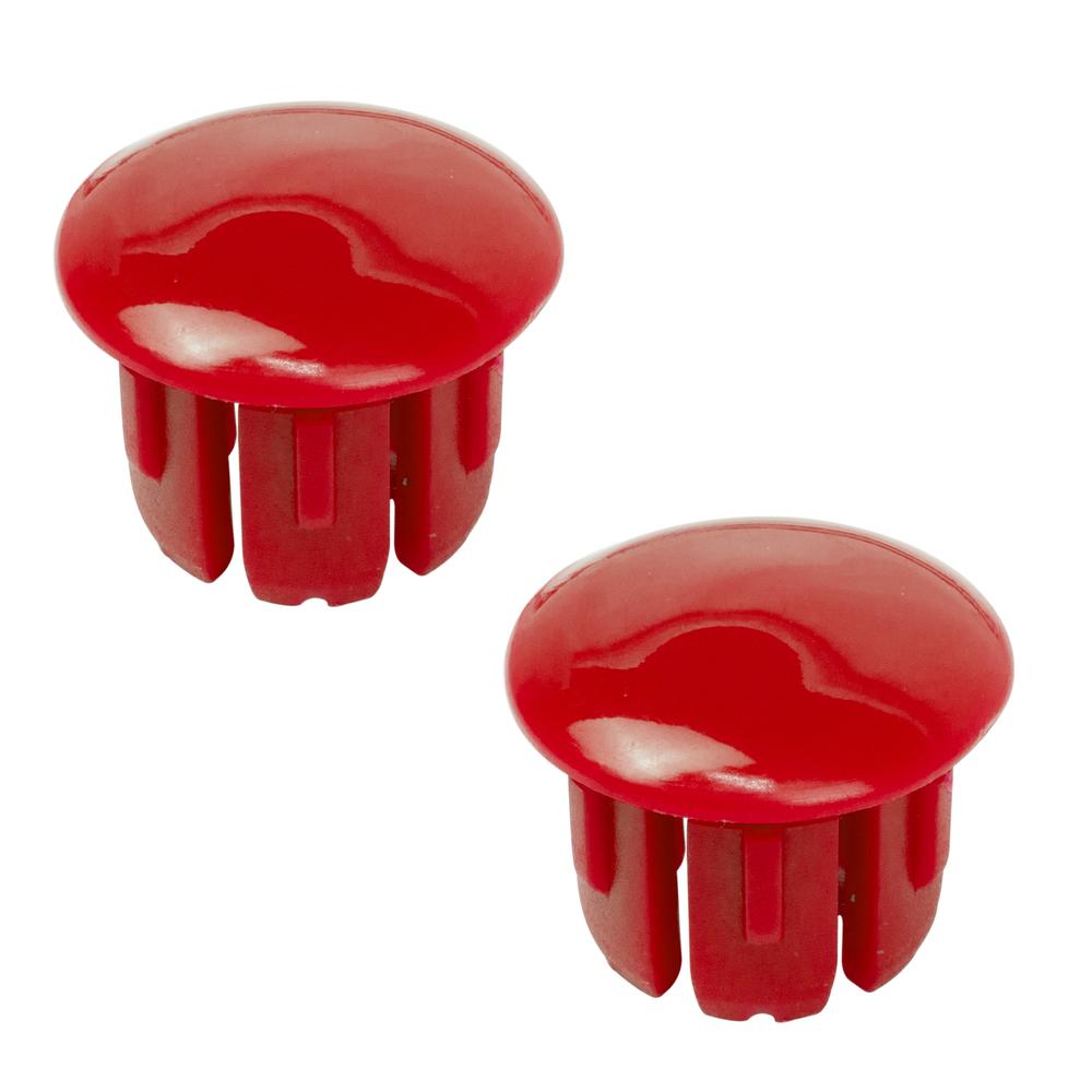 Foto 4 pulgar | Cinta Para Manubrio Rojo Con Blanco Moteada  Genérica