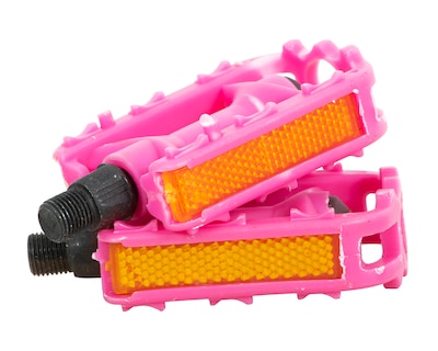 Foto 1 | Paquete de 5 Pedales para Bicicleta Infantil con Reflejante R12 Rosa