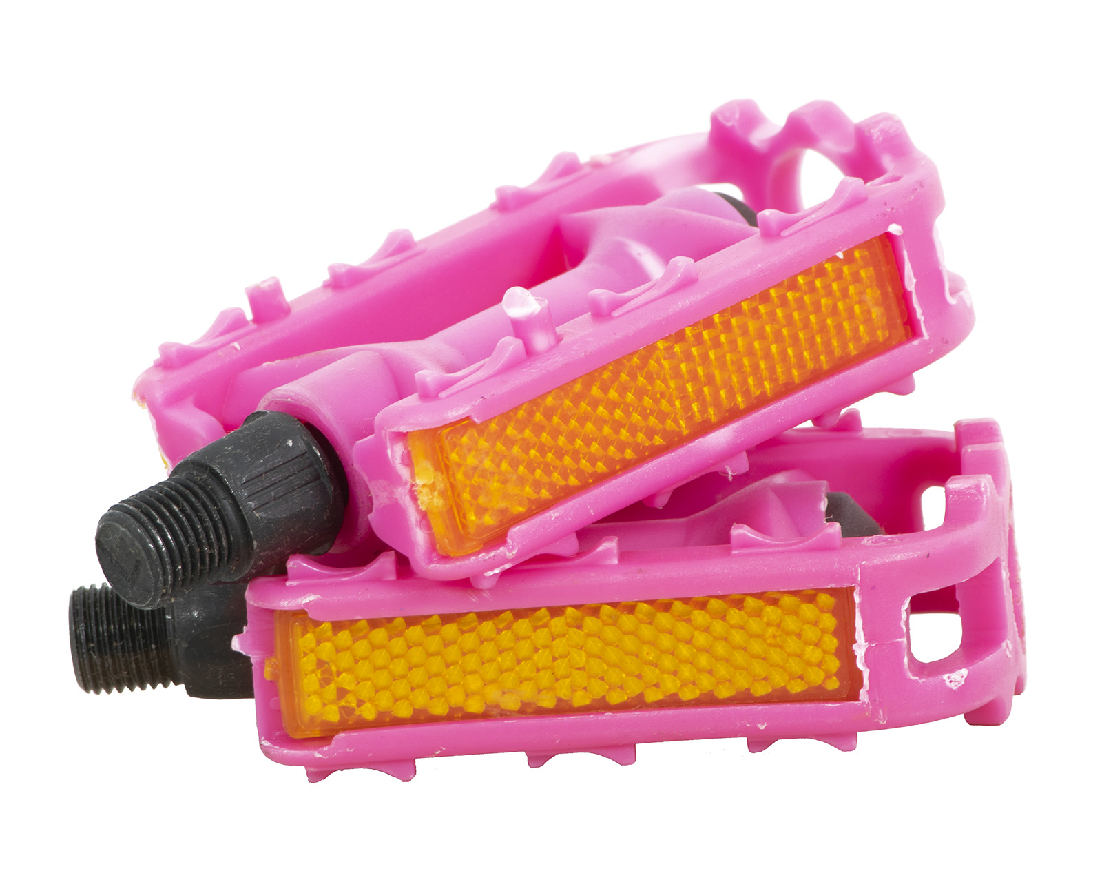 Foto 3 pulgar | Paquete de 5 Pedales para Bicicleta Infantil con Reflejante R12 Rosa