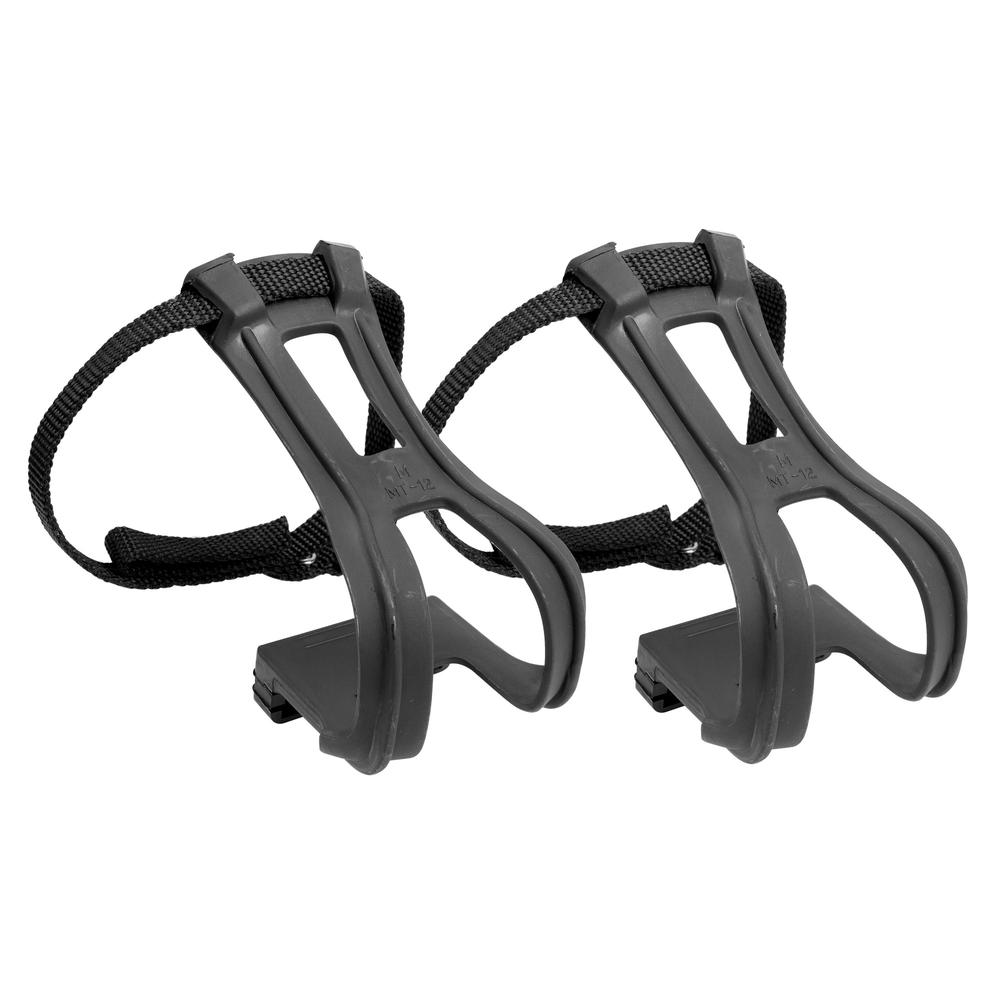 Kit de Tracles con Correas para Bicicleta Genérico Spinning color Negro
