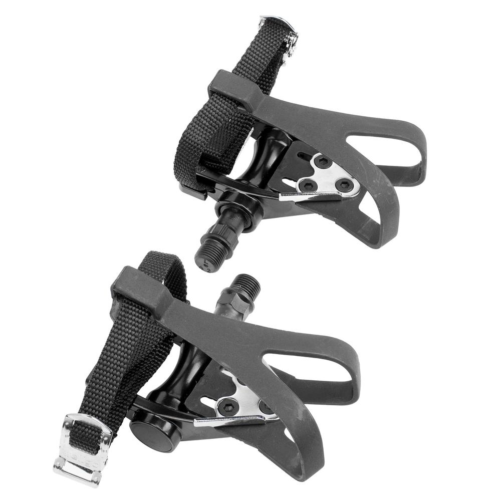 Pedal de Carrera para Bicicleta Genérico de Aluminio Tocle Lu-209 color Plata