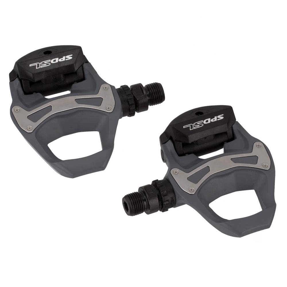Foto 5 pulgar | Pedales para Bicicleta Shimano 9/16 Aluminio Pd-r550g color Gris