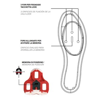 Foto 6 | Calas Look Keo Grip Placas Para Bicicleta De Ruta