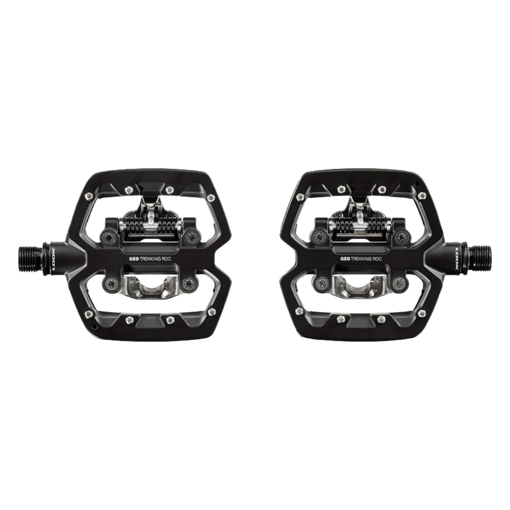 Foto 3 | Pedales Plataforma Spd Geo Trekking Roc + Calas Bicicleta
