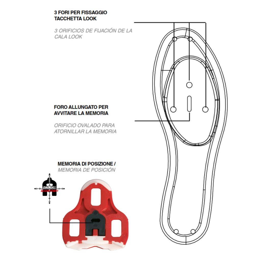 Foto 7 pulgar | Calas Look Keo Cleat Placas Para Bicicleta De Ruta