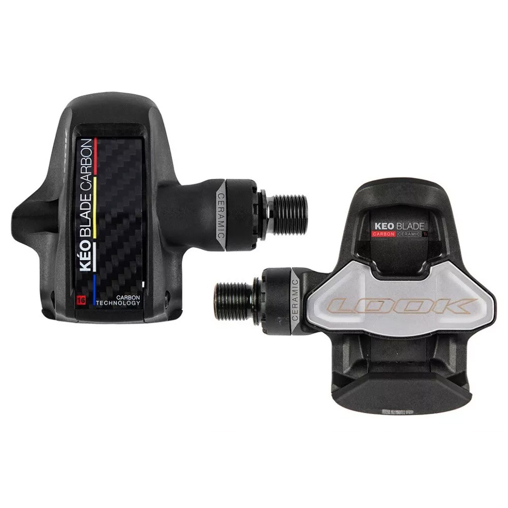 Pedales Look Blade Carbon Ceramic Ti + Calas Bicicleta Ruta