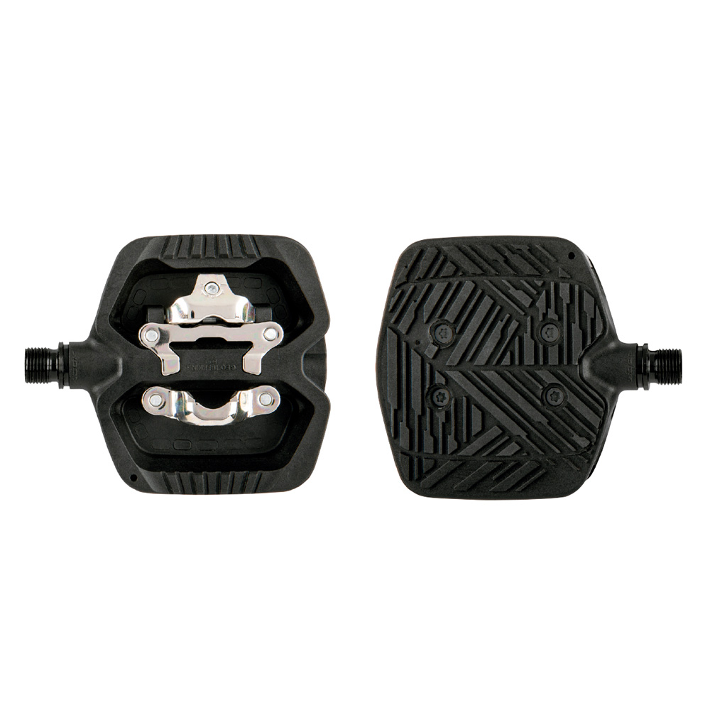 Foto 4 pulgar | Pedales Plataforma Spd Geo Trekking Grip + Calas Bicicleta