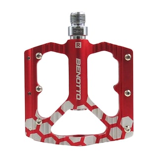 Foto 3 | Pedales Benotto Plataforma Balero Sellado Mg-004 9/16 Rojo