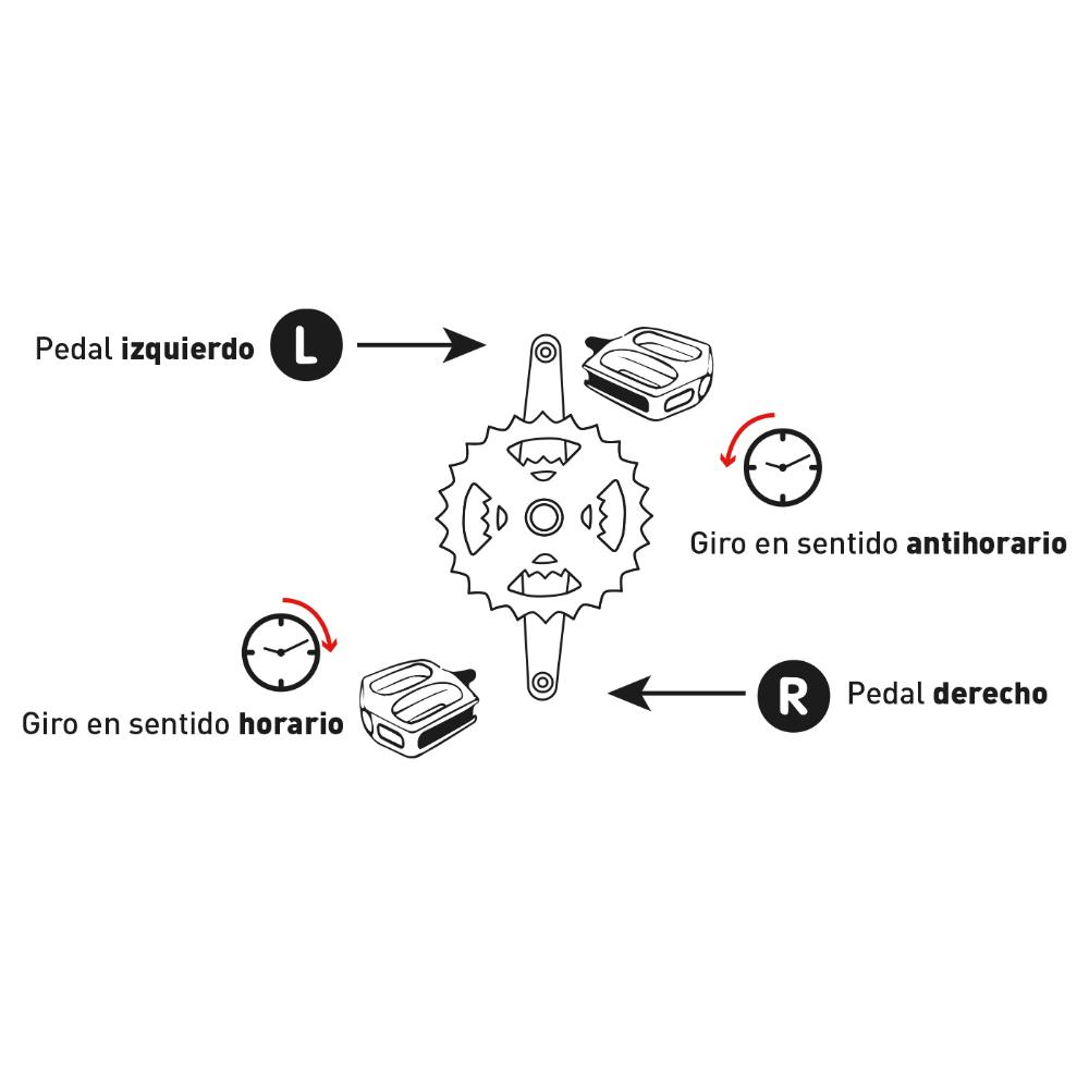 Foto 7 pulgar | Pedal Reflejante Forza para Bicicleta