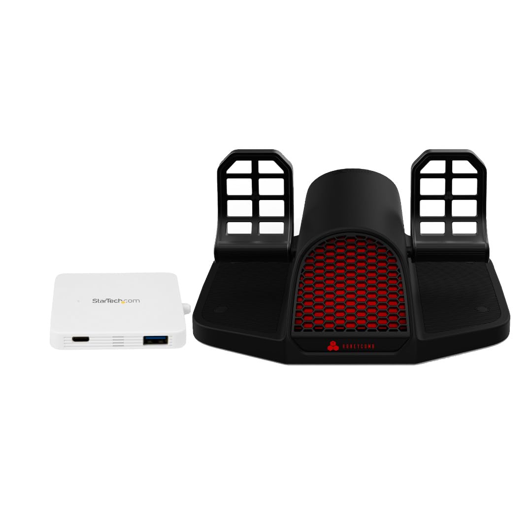 Foto 1 | Pedales De Timón Honeycomb Aeronautical Charlie Con Tensión Ajustable - Venta Internacional.