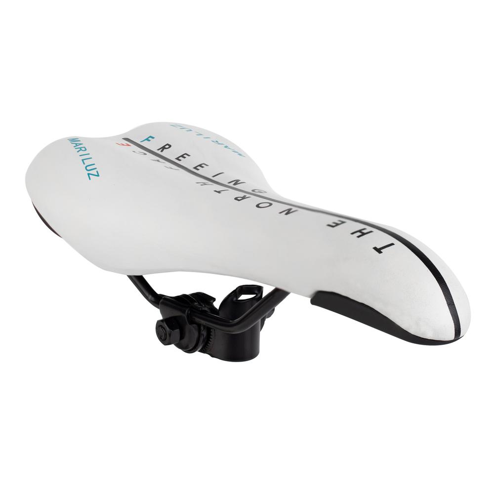 Asiento para Bicicleta de Carrera Wl-6701 color Blanco