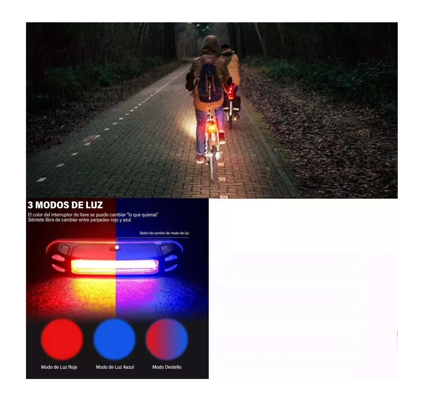 Foto 6 pulgar | Asiento de Bicicleta BELUG de Gel Cómo Impacto con Luz Negro con Azul