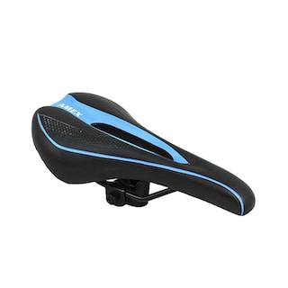 Foto 1 | Asiento Para Bicicleta Mtb Ruta Amex Azul Rojo Generico