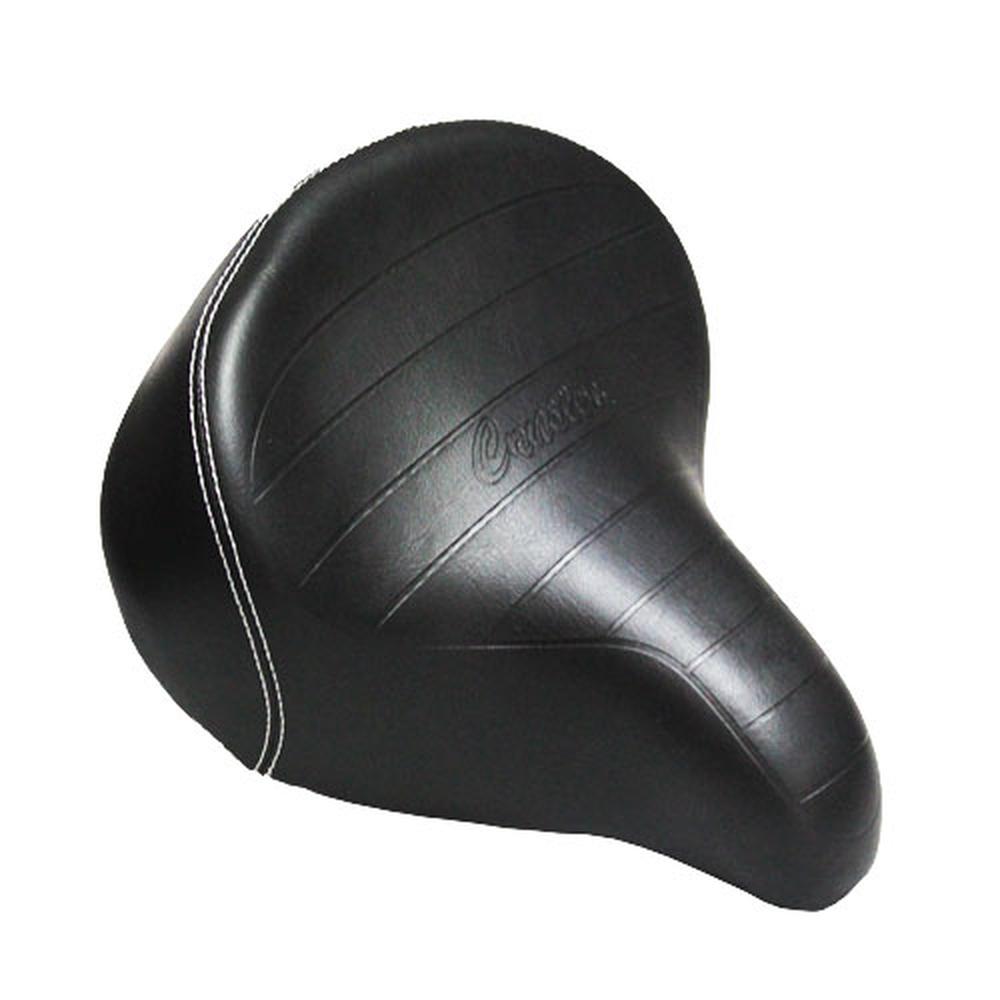 Asiento Para Bicicleta De Resortes Ancho Negro Vapor