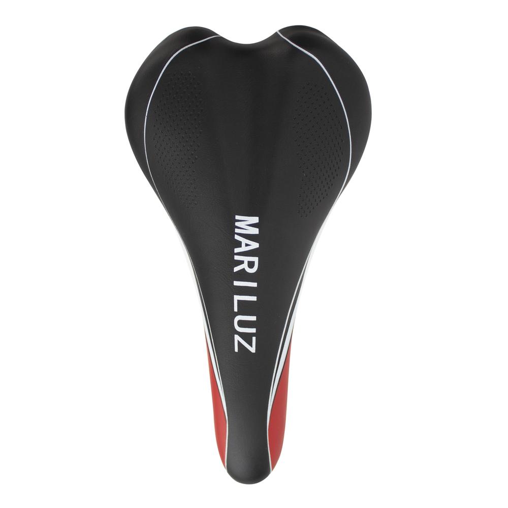 Foto 5 pulgar | Asiento Para Bicicleta Mtb Wl-5106 Rojo Blanco Vealen