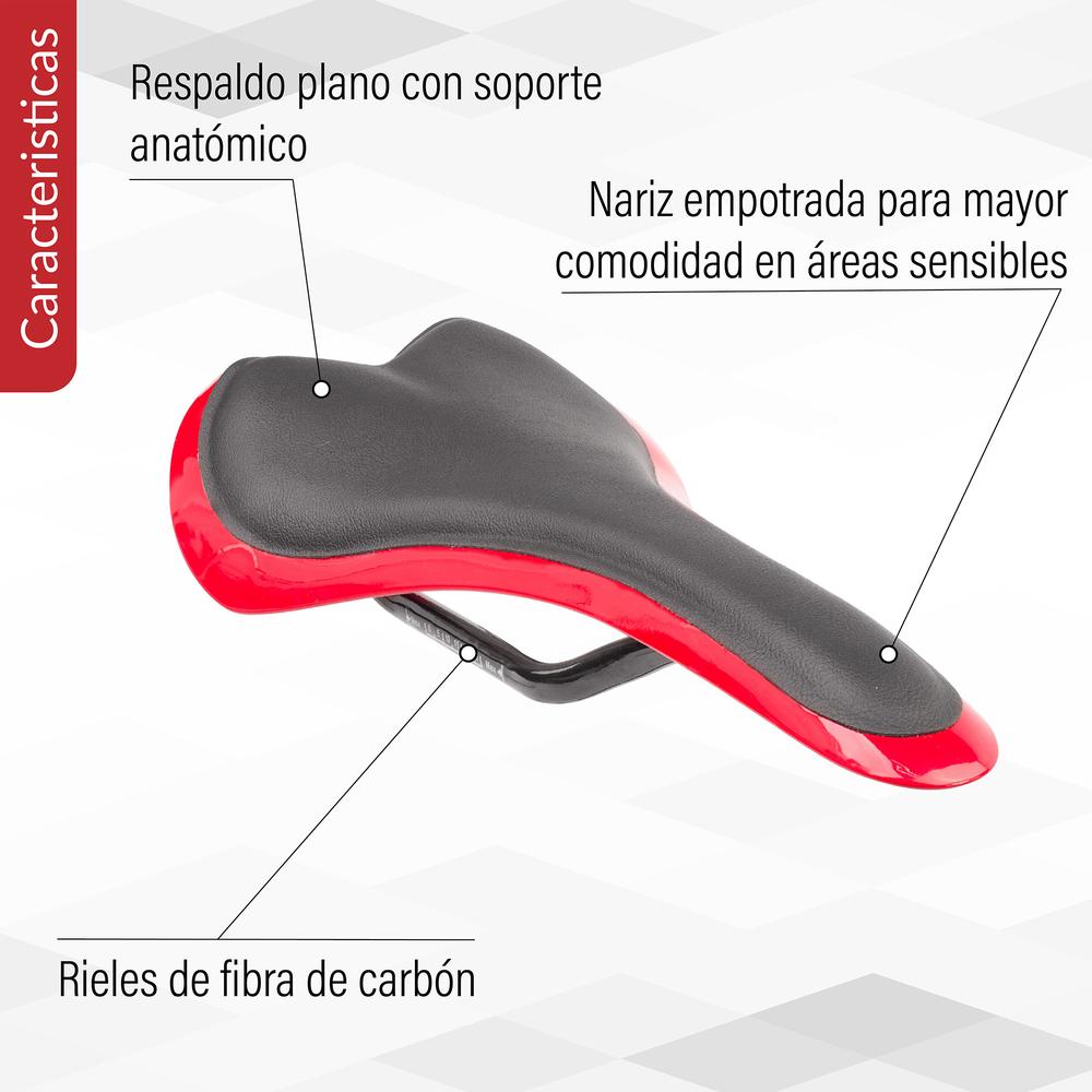 Foto 4 pulgar | Asiento Velo Vl-1501 Negro para Bicicleta